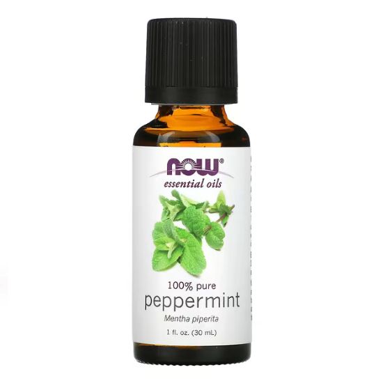 Essential Oil, Peppermint Oil, 30 ml, NOW Foods - Vitax.ro
