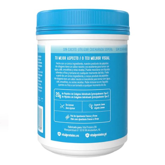 Collagen Peptides, Unflavoured 284g, Vital Proteins - Vitax.ro