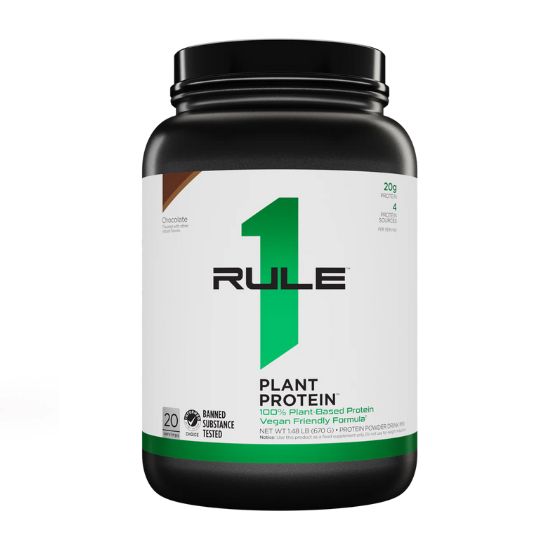 Plant Protein, Chocolate, 670g, Rule One - Vitax.ro