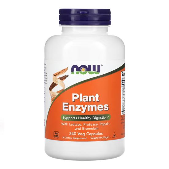 Plant Enzymes, 240 vcaps, NOW Foods - Vitax.ro