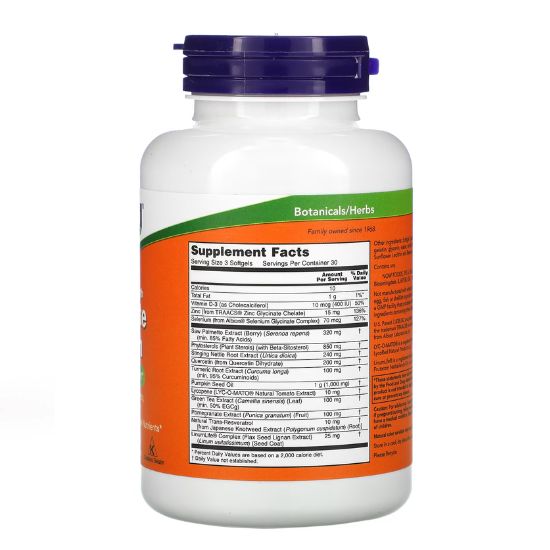 Prostate Health Clinical Strength, 90 softgels, NOW Foods - Vitax.ro