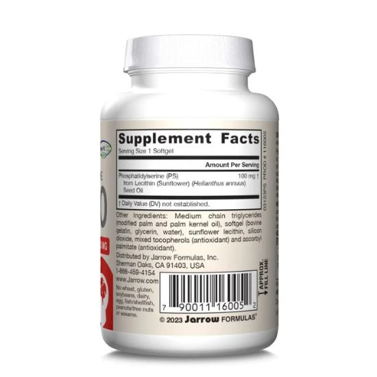 PS 100, 30 softgels, Jarrow Formulas - Vitax.ro