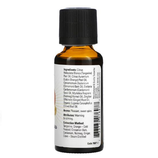 Essential Oil, Pumpkin Spice, 30 ml, NOW Foods - Vitax.ro