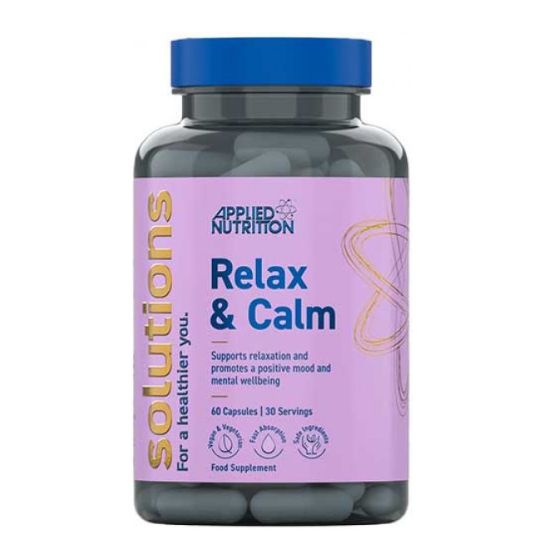 Solutions Relax & Calm, 60 caps, Applied Nutrition - Vitax.ro