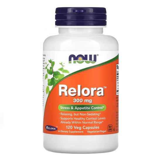 Relora, 300mg, 120 vcaps, NOW Foods - Vitax.ro