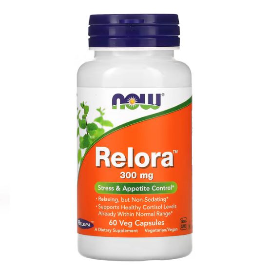 Relora, 300mg, 60 vcaps, NOW Foods - Vitax.ro