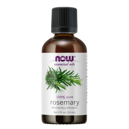 Essential Oil, Rosemary Oil, 59 ml, NOW Foods - Vitax.ro