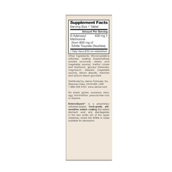 SAMe 400, 30 tabs, Jarrow Formulas - Vitax.ro