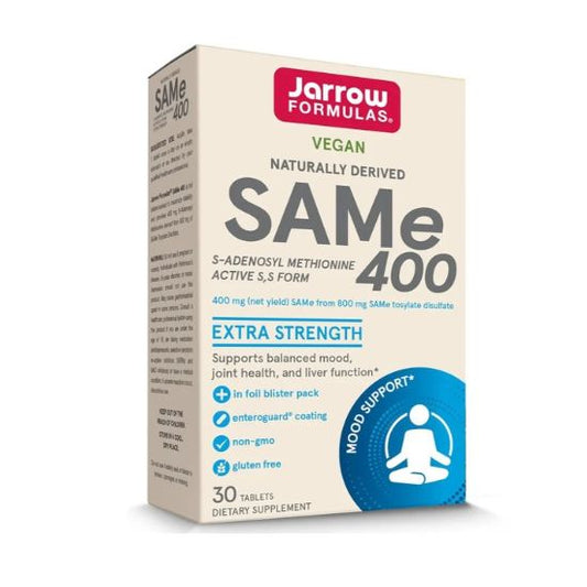 SAMe 400, 30 tabs, Jarrow Formulas - Vitax.ro