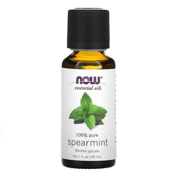 Essential Oil, Spearmint Oil, 30 ml, NOW Foods - Vitax.ro
