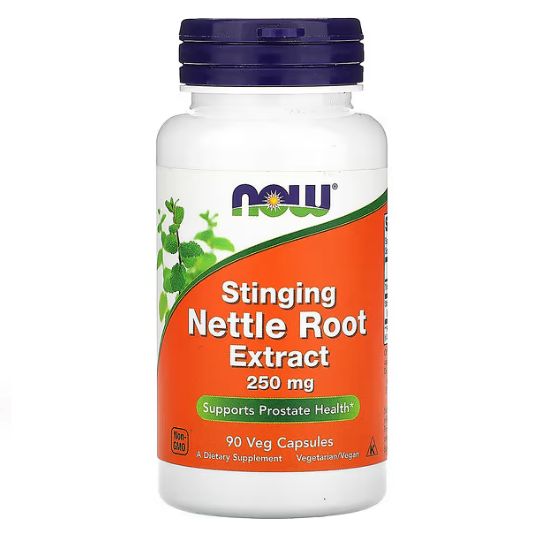 Stinging Nettle Root Extract, 250mg, 90 vcaps, NOW Foods - Vitax.ro