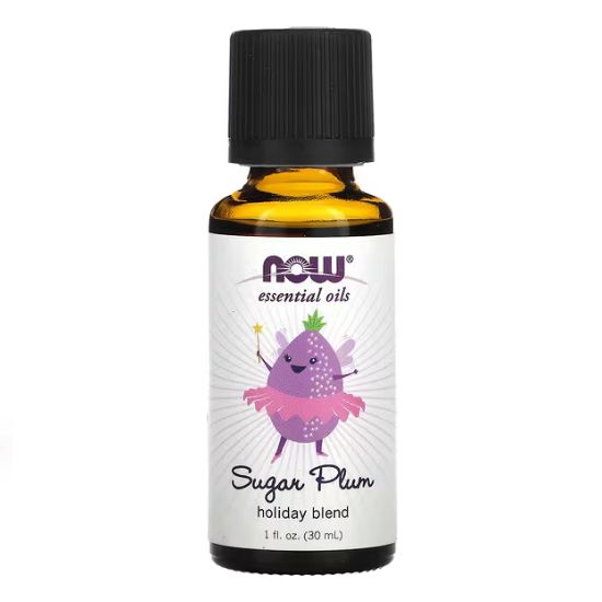 Essential Oil, Sugar Plum, 30 ml, NOW Foods - Vitax.ro