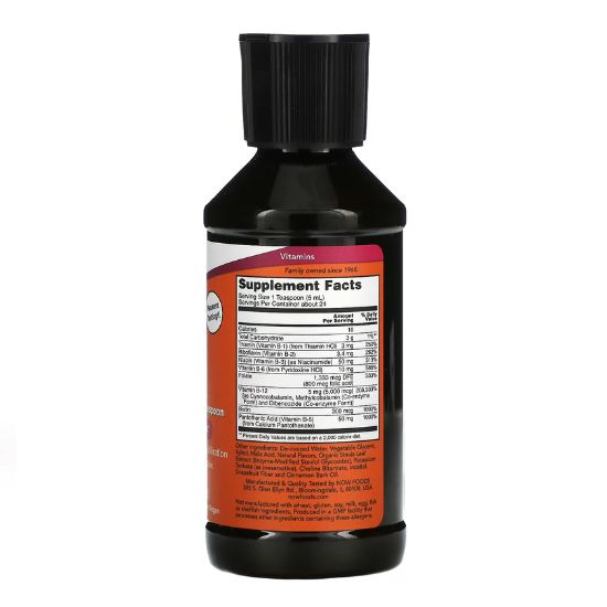 Vitamin B-12 Ultra, Liquid, 118 ml, NOW Foods - Vitax.ro