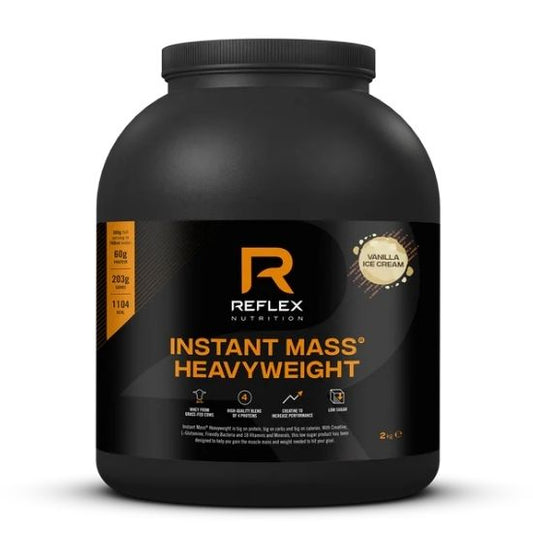 Instant Mass Heavyweight, Vanilla Ice Cream, 2000g, Reflex Nutrition - Vitax.ro