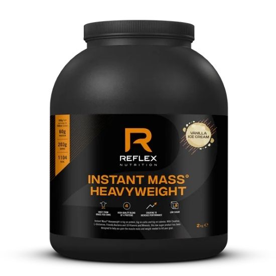Instant Mass Heavyweight, Vanilla Ice Cream, 2000g, Reflex Nutrition - Vitax.ro