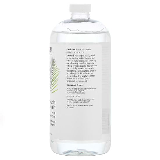 Vegetable Glycerine, 946 ml, NOW Foods - Vitax.ro