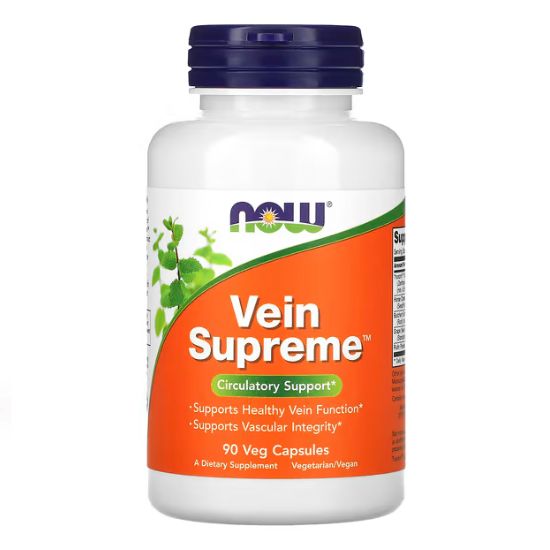 Vein Supreme, 90 vcaps, NOW Foods - Vitax.ro