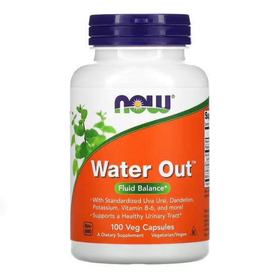 Water Out, 100 vcaps, NOW Foods - Vitax.ro