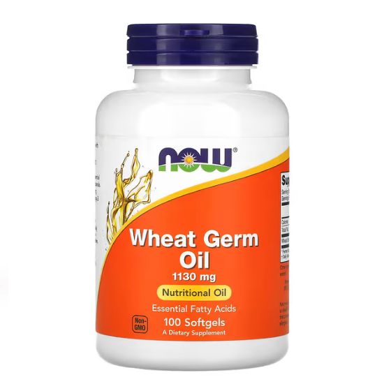 Wheat Germ Oil, 1130mg, 100 softgel, NOW Foods - Vitax.ro