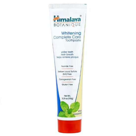 Whitening Complete Care Toothpaste, Simply Peppermint, 150g, Himalaya Herbal - Vitax.ro