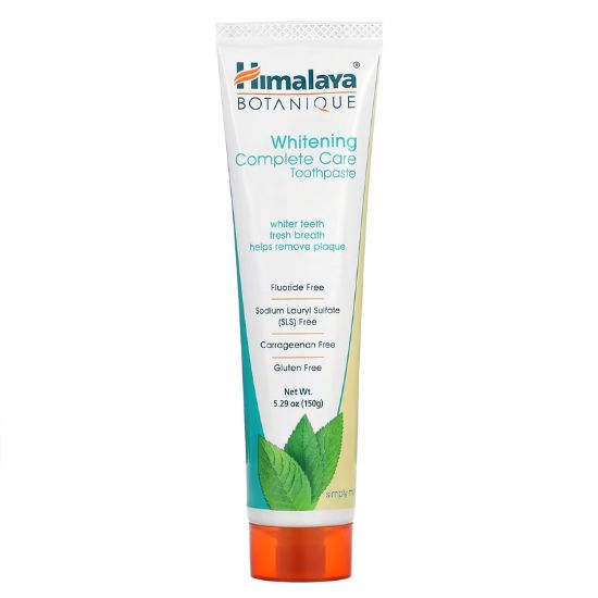 Whitening Complete Care Toothpaste, Simply Mint, 150g, Himalaya Herbal - Vitax.ro