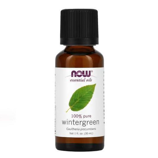 Essential Oil, Wintergreen Oil, 30 ml, NOW Foods - Vitax.ro
