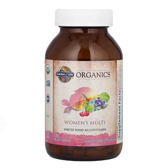 Mykind Organics Women's Multi, 120 vegan tabs, Garden of Life - Vitax.ro