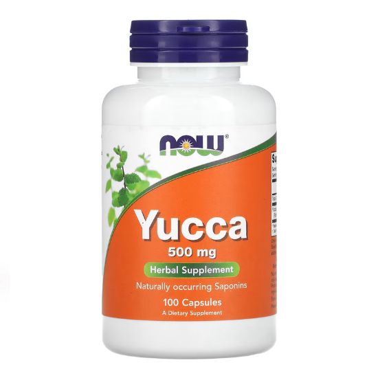 Yucca, 500mg, 100 capsules, NOW Foods - Vitax.ro