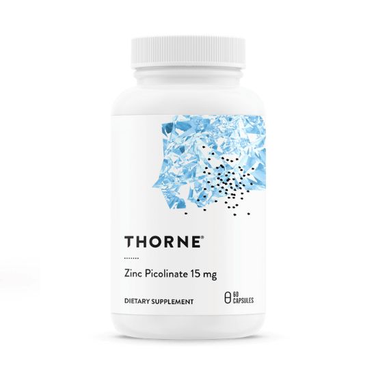 Picolinat de zinc, 15 mg, 60 capsule, Thorne Research - Vitax.ro
