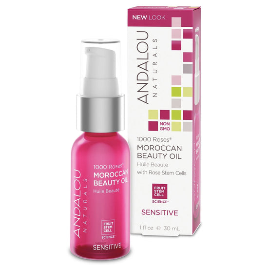 1000 Roses Moroccan Beauty Oil, Andalou Naturals, 30ml - Vitax.ro