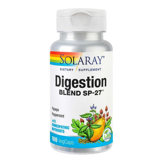 Digestion Blend, Solaray, 100 Capsule Vegetale - Vitax.ro