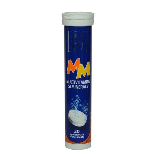 Multivitamine si Minerale, Zdrovit, 20 Comprimate Efervescente - Vitax.ro