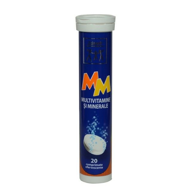 Multivitamine si Minerale, Zdrovit, 20 Comprimate Efervescente - Vitax.ro
