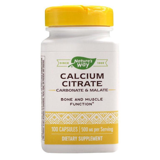 Calcium Citrate Complex, Nature'S Way, Flacon cu 100 Capsule - Vitax.ro