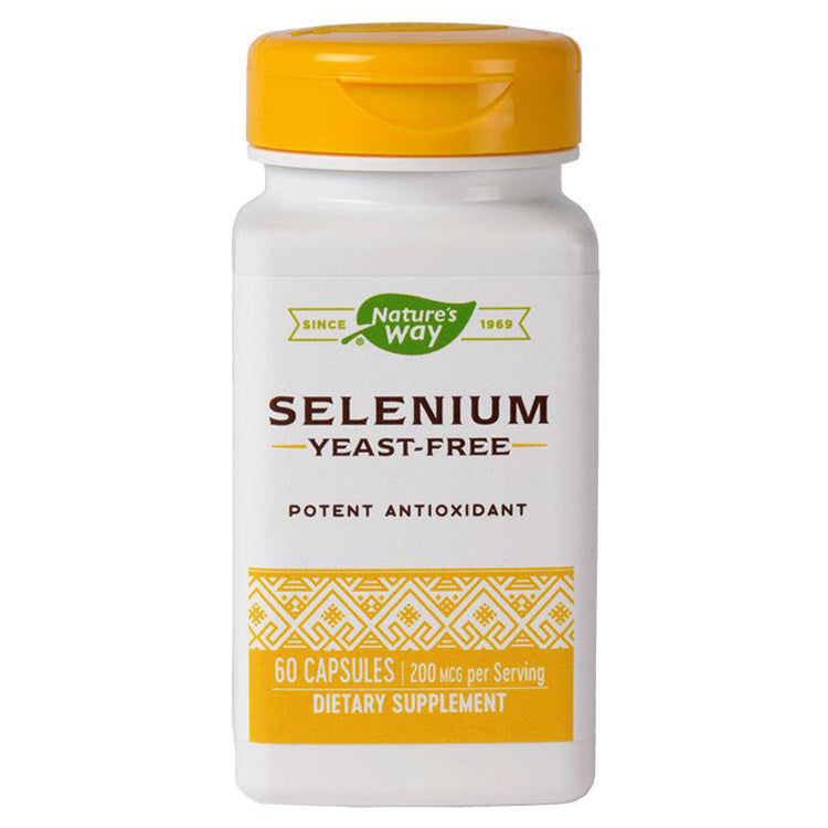 Selenium 200mcg, Nature'S Way, 60 Capsule - Vitax.ro