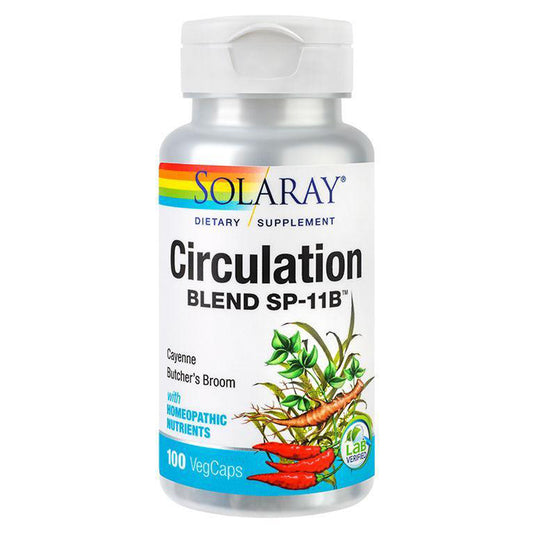 Circulation Blend, Solaray, 100 Capsule Vegetale - Vitax.ro