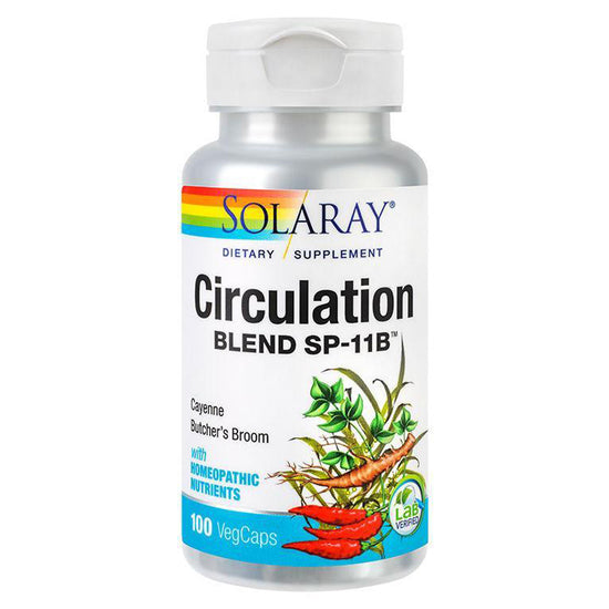 Circulation Blend, Solaray, 100 Capsule Vegetale - Vitax.ro