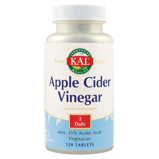 Apple Cider Vinegar Otet de Mere, KAL, 120 Tablete ActivTab - Vitax.ro