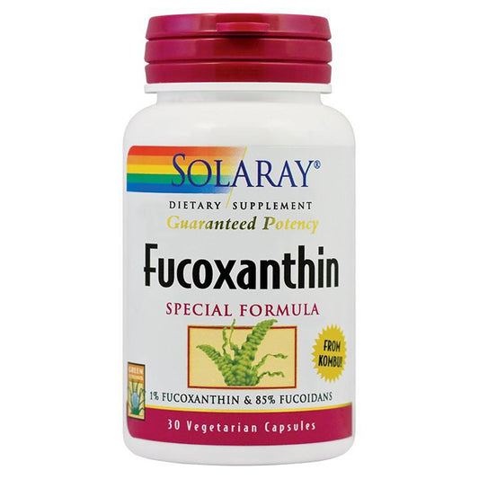 Fucoxanthin, Solaray, 30 Capsule Vegetale - Vitax.ro