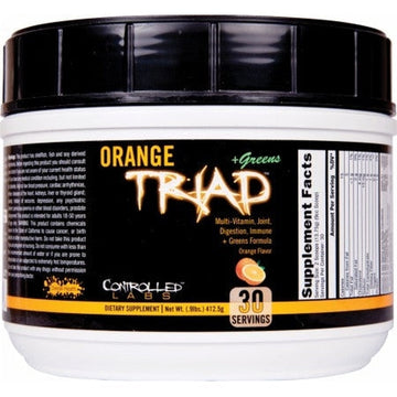 Orange Triad + Greens, Lemon Ice Tea - 418g - Vitax.ro