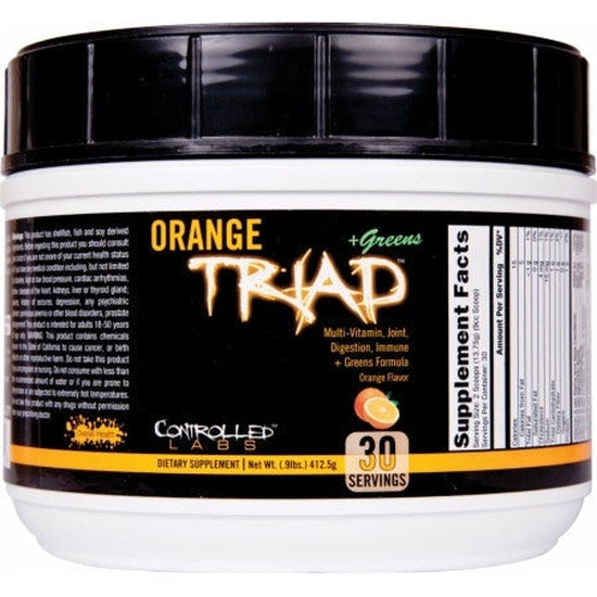 Orange Triad + Greens, Lemon Ice Tea - 418g - Vitax.ro