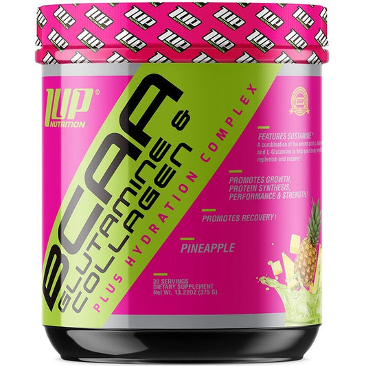 Her BCAA's, Glutamine & Collagen Plus Hydration Complex, Pineapple - 375g - Vitax.ro