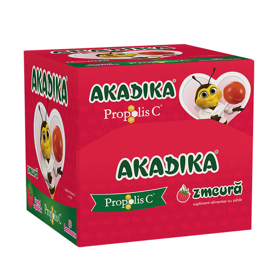 Acadele Akadika Propolis C Zmeura, Fiterman Pharma, 50 Acadele - Vitax.ro