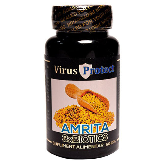 Amrita 3xBiotics, Virus Protect, 60 Capsule - Vitax.ro