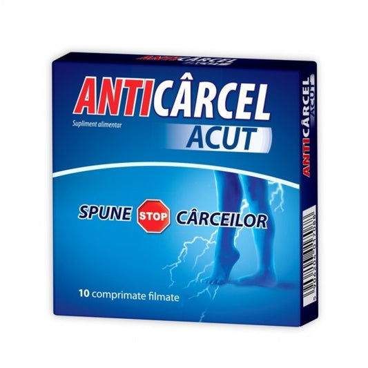 Anticarcel Acut, Zdrovit, 10 Comprimate - Vitax.ro