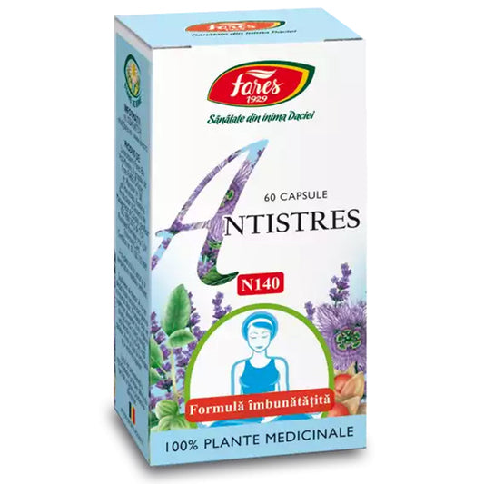Antistres N140, Fares, 60 Capsule - Vitax.ro