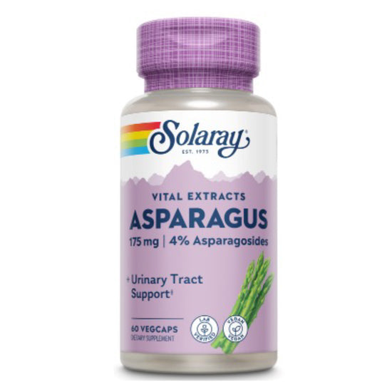 Asparagus - Sparanghel, Solaray, 60 Capsule Vegetale - Vitax.ro