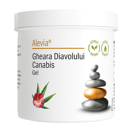 Balsam Gheara Diavolului Canabis, Alevia, 250g - Vitax.ro