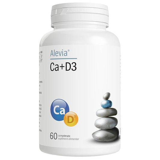Ca+D3, Alevia, 60 Comprimate - Vitax.ro
