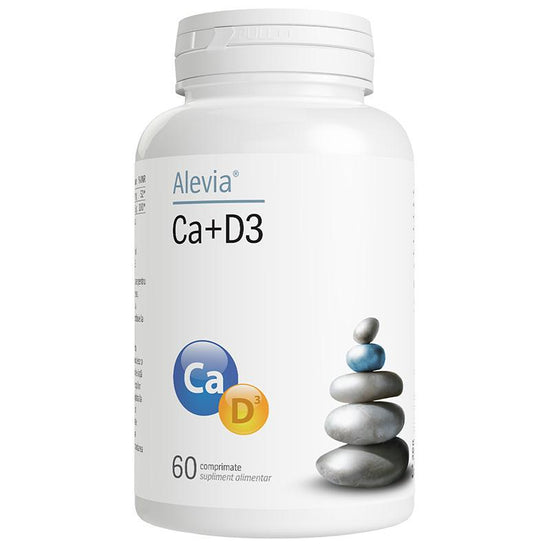 Ca+D3, Alevia, 60 Comprimate - Vitax.ro